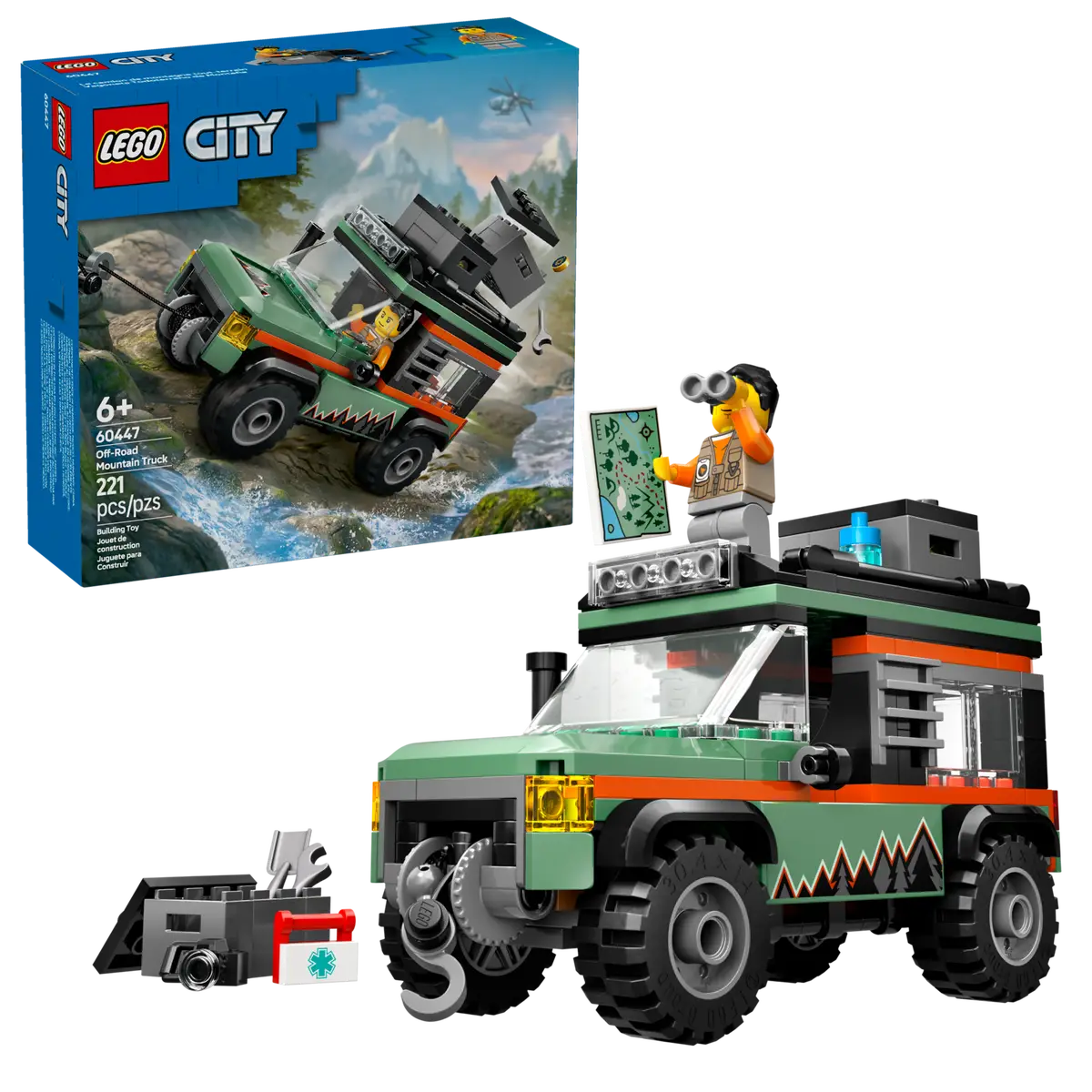 LEGO - 60447 Off-Road 4x4 Mountain Truck