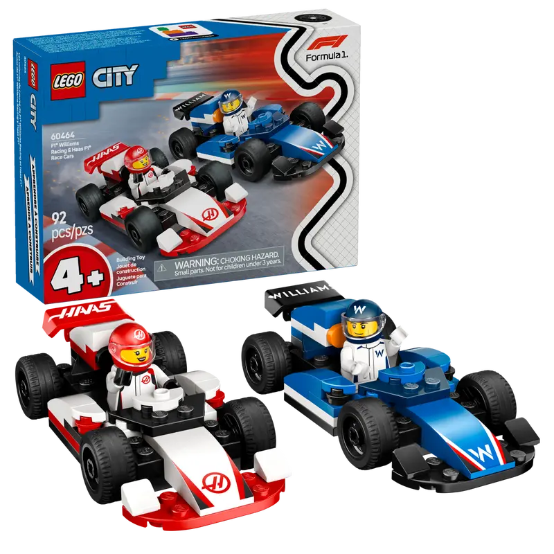 LEGO - 60464 F1® Williams Racing & Haas F1® Race Cars