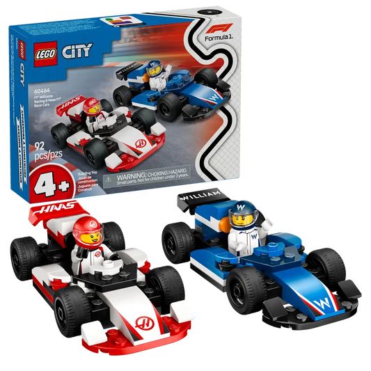 LEGO - 60464 F1® Williams Racing & Haas F1® Race Cars