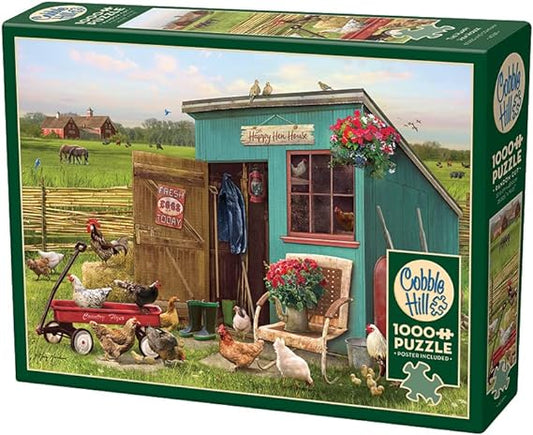 Cobble Hill - The Happy Hen House 1000pcs