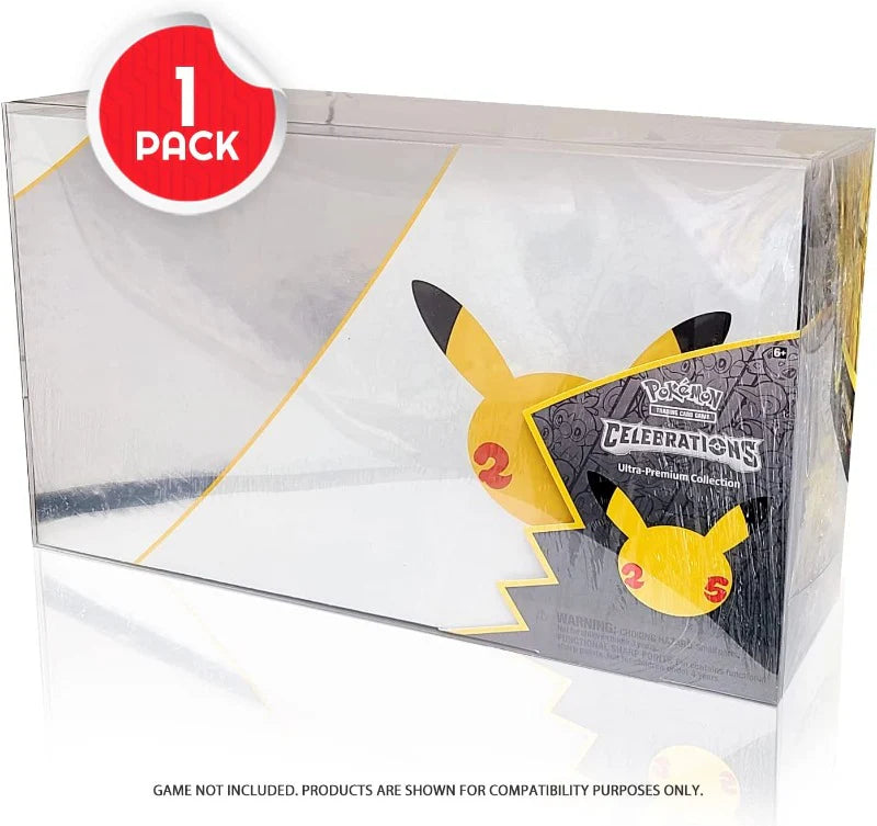 Protecteur PET EVORETRO pour boîte Pokémon Celebrations Ultra Premium Booster Collection