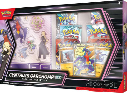 POKEMON - Cynthia's Garchomp ex Premium Collection