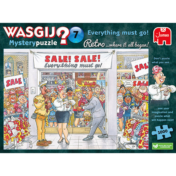 WASGIJ - MYSTERY RETRO #7, EVERYTHING MUST GO