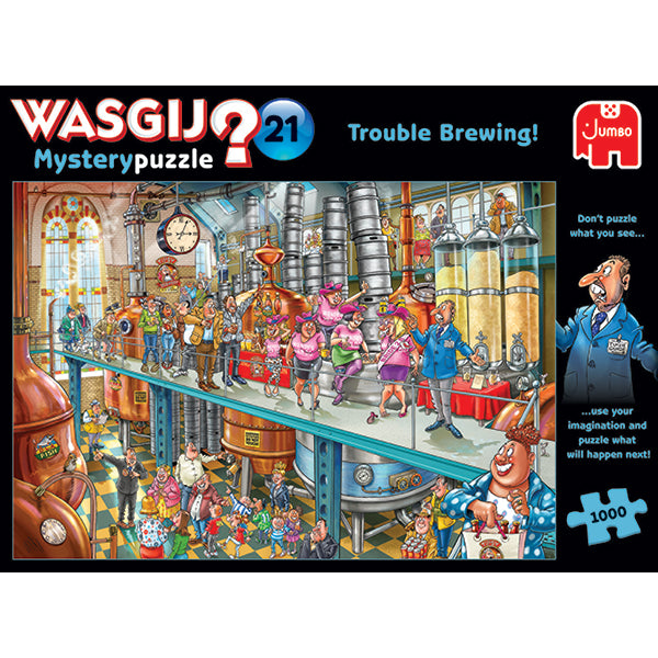 WASGIJ - MYSTERY #21, TROUBLE BREWING!