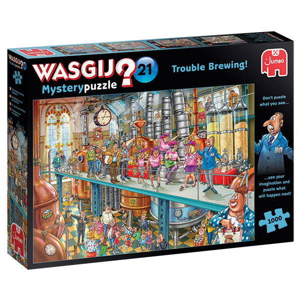 WASGIJ - MYSTERY #21, TROUBLE BREWING!