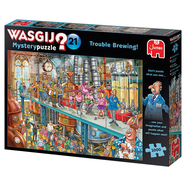 WASGIJ - MYSTERY #21, TROUBLE BREWING!