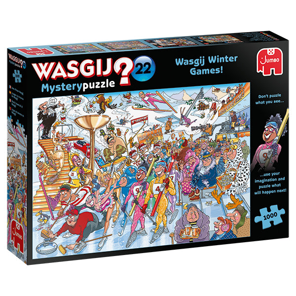 WASGIJ - MYSTERY #22,  WINTER GAMES!