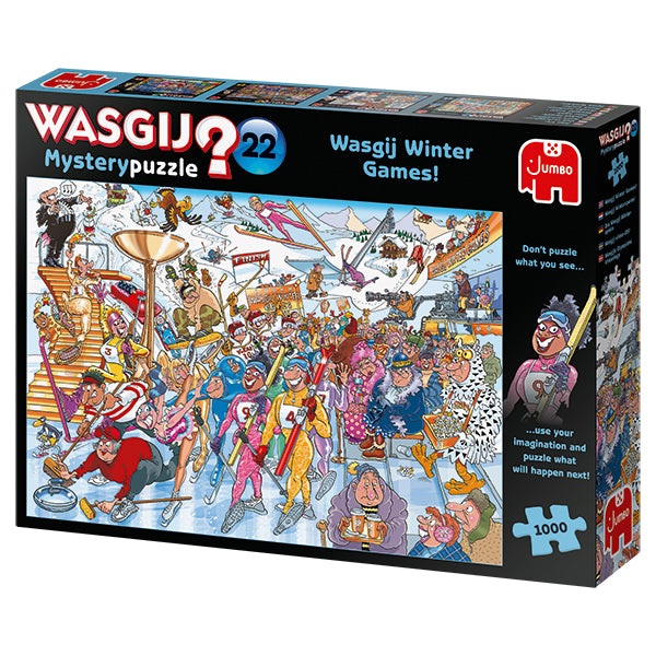 WASGIJ - MYSTERY #22,  WINTER GAMES!