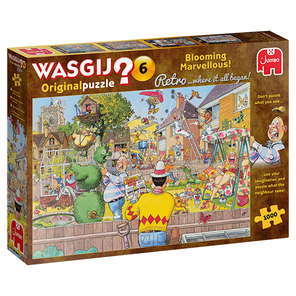 WASGIJ - ORIGINAL RETRO #6, BLOOMING MARVELLOUS!