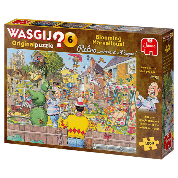 WASGIJ - ORIGINAL RETRO #6, BLOOMING MARVELLOUS!