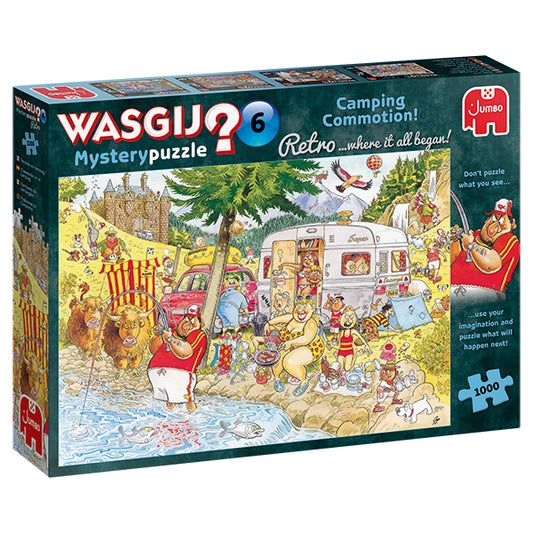 WASGIJ - MYSTERY RETRO #6, CAMPING COMMOTION!