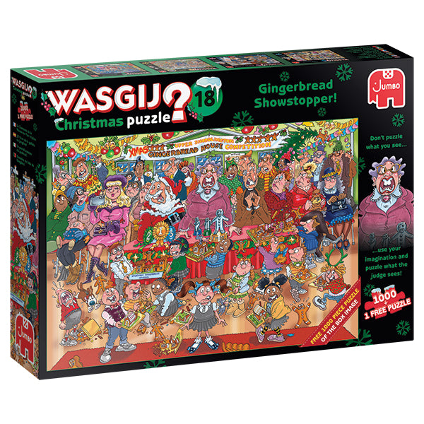 WASGIJ - CHRISTMAS #18, GINGERBREAD SHOWSTOPPER!