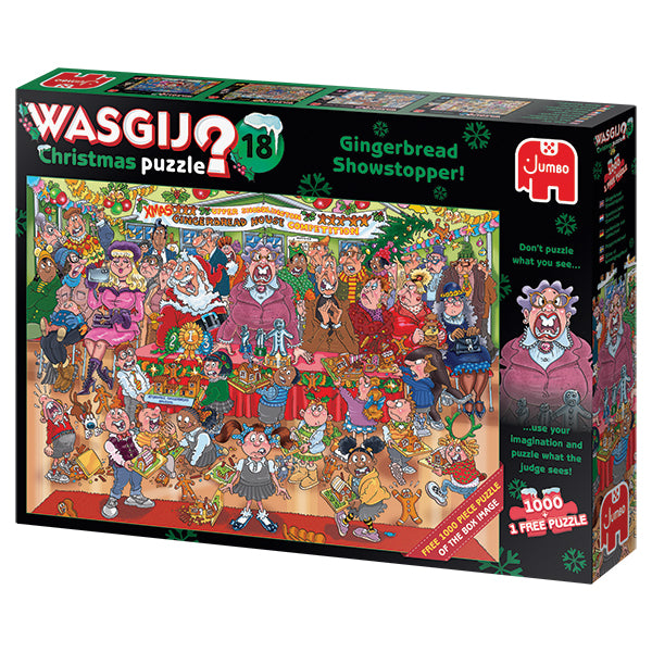 WASGIJ - CHRISTMAS #18, GINGERBREAD SHOWSTOPPER!