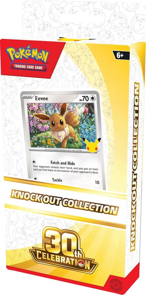 POKEMON 30TH CELEBRATION KNOCK OUT COLLECTION