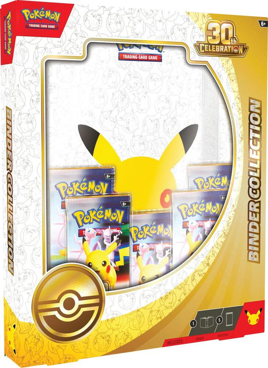 POKEMON 30TH CELEBRATION BINDER COLLECTION