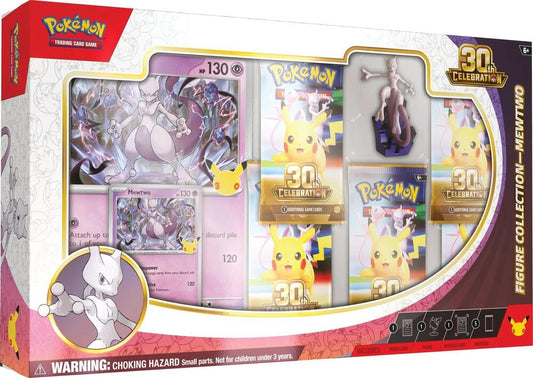 POKEMON 30TH CELEBRATION MEW/ MEWTWO FIGURE COLLECTION