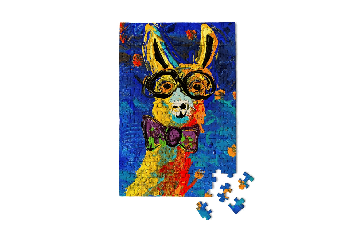 Micro Puzzles - Lively Louis Llama