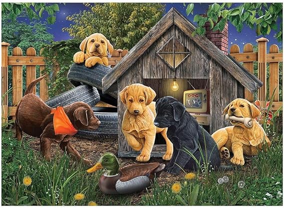 Cobble Hill - In the Doghouse 1000pcs