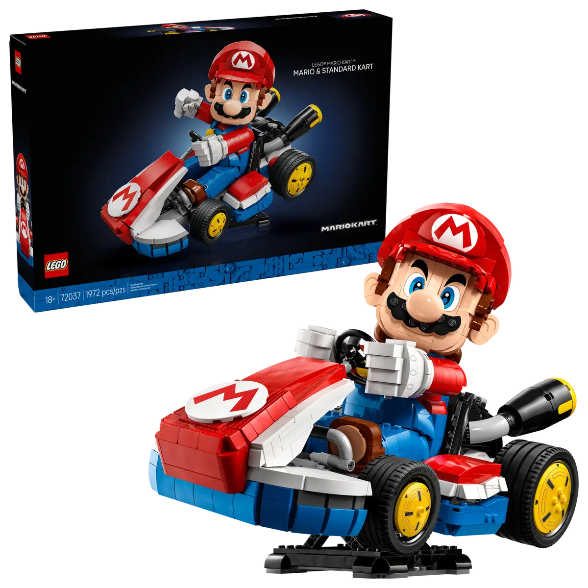 LEGO - 72037 Mario Kart™: Mario and standard kart
