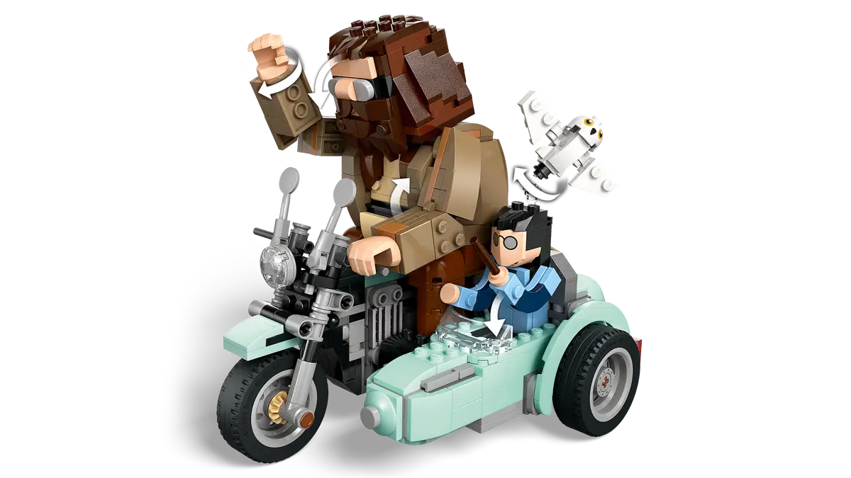 LEGO - 76443 Hagrid™ & Harry's Motorcycle Ride