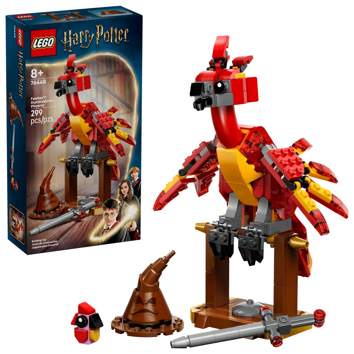 LEGO - 76448 Fawkes: Dumbledore's Phoenix