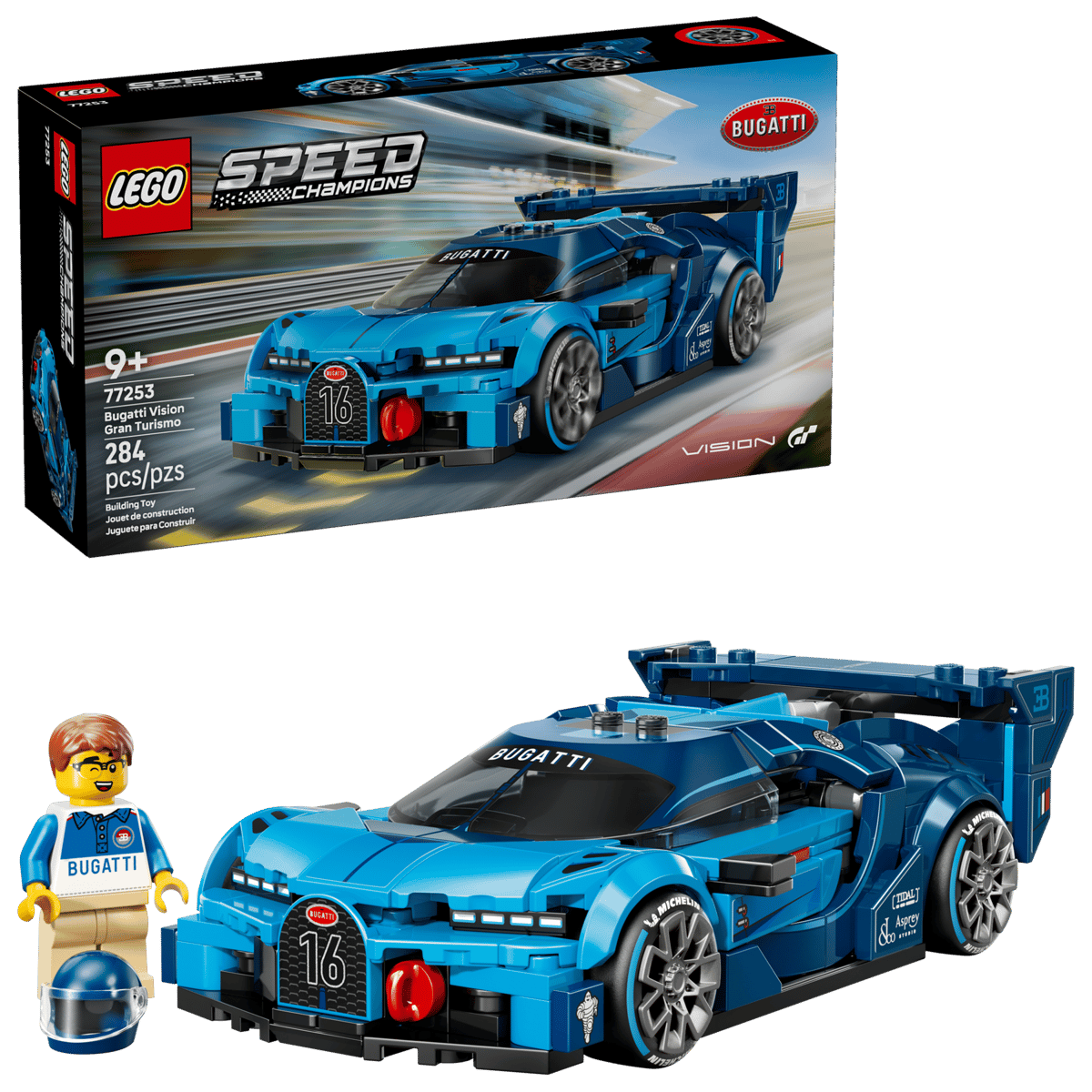 LEGO - 77253 Bugatti Vision GT Hyper Sports Car
