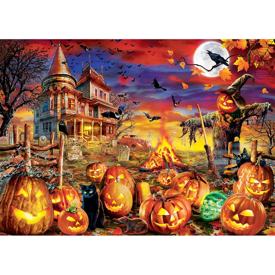 All Hallow's Eve 500 Piece Puzzle - Glow in the Dark