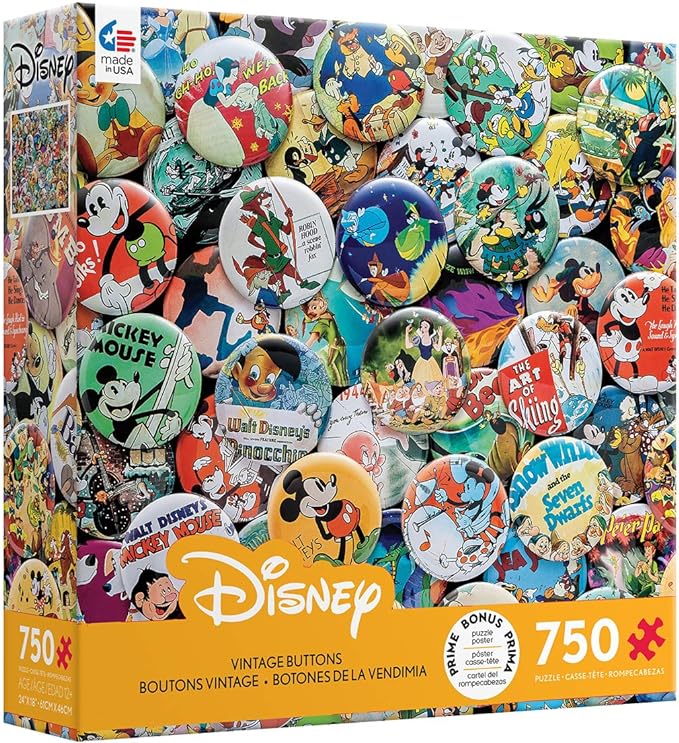 CEACO - DISNEY VINTAGE BUTTONS