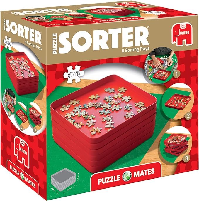 PUZZLE SORTERS-6 TRAYS