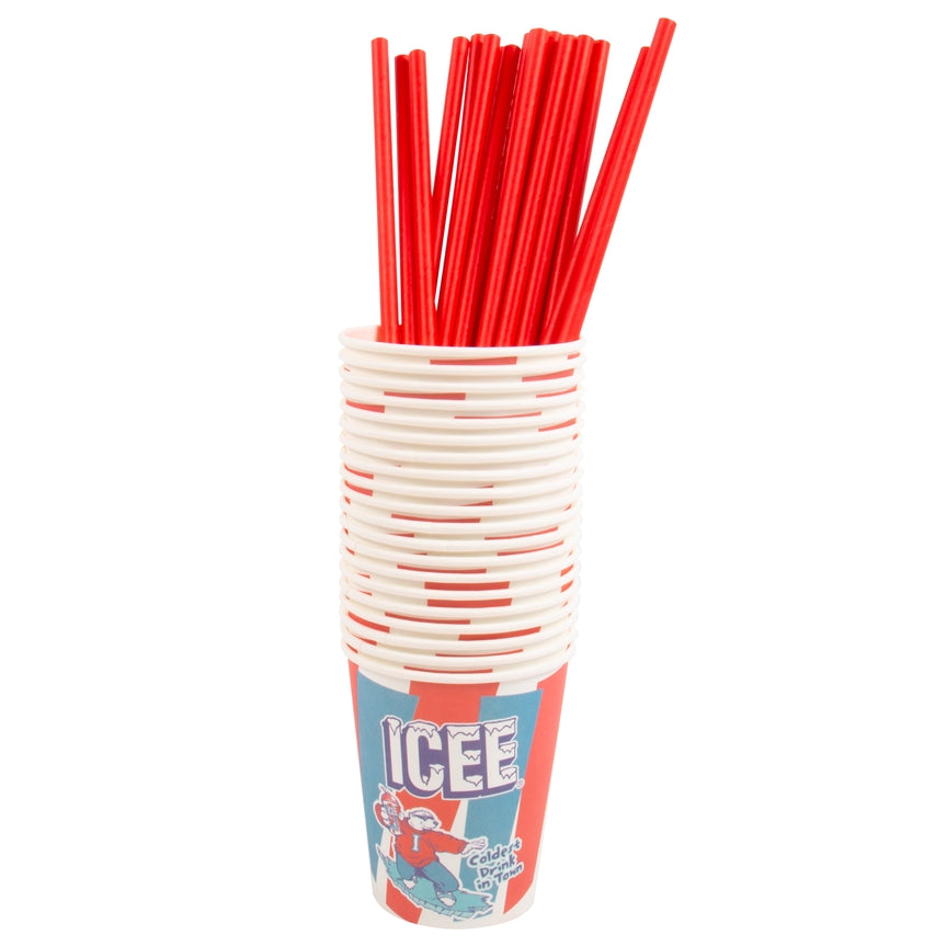 Gobelets et pailles ICEE