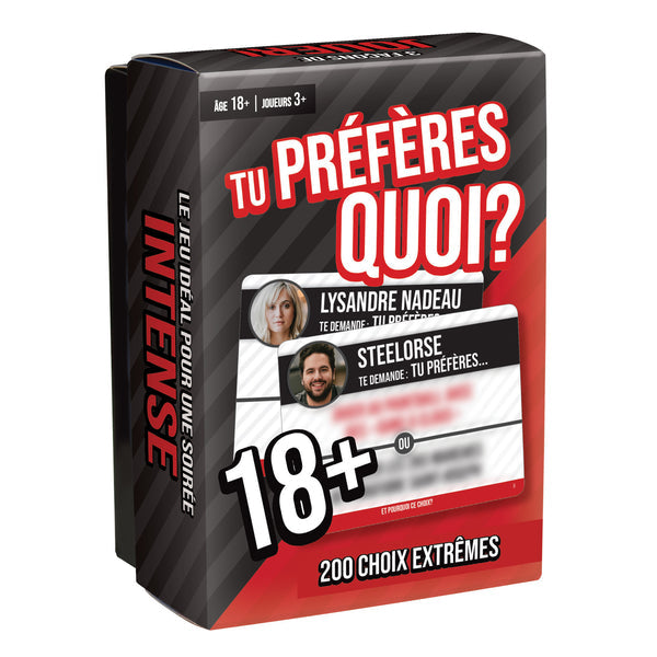 Tu Préfères quoi? (FRANCAIS)