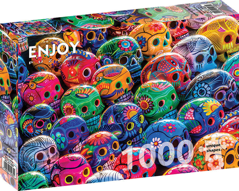 Enjoy - Colorful Skulls