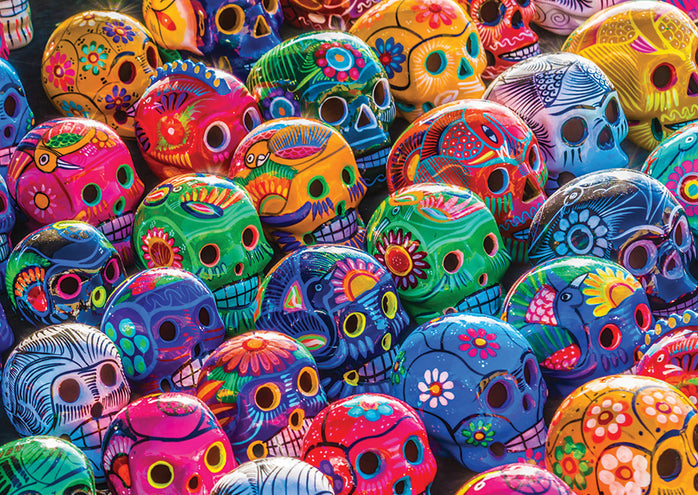 Enjoy - Colorful Skulls