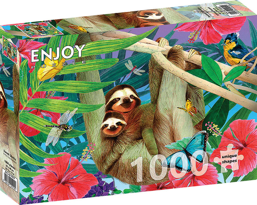 Enjoy - Sweet Sloths - 1000 pcs