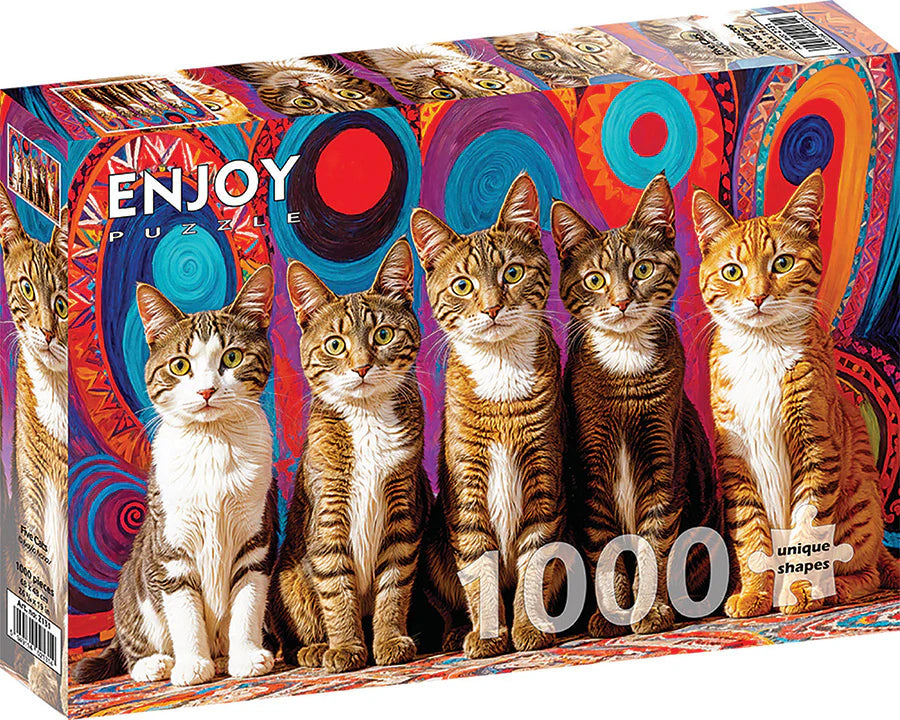 Enjoy - Five Cats - 1000 pcs