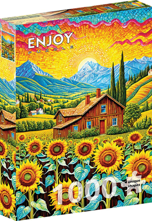 Enjoy - Sunflower House - 1000 pcs