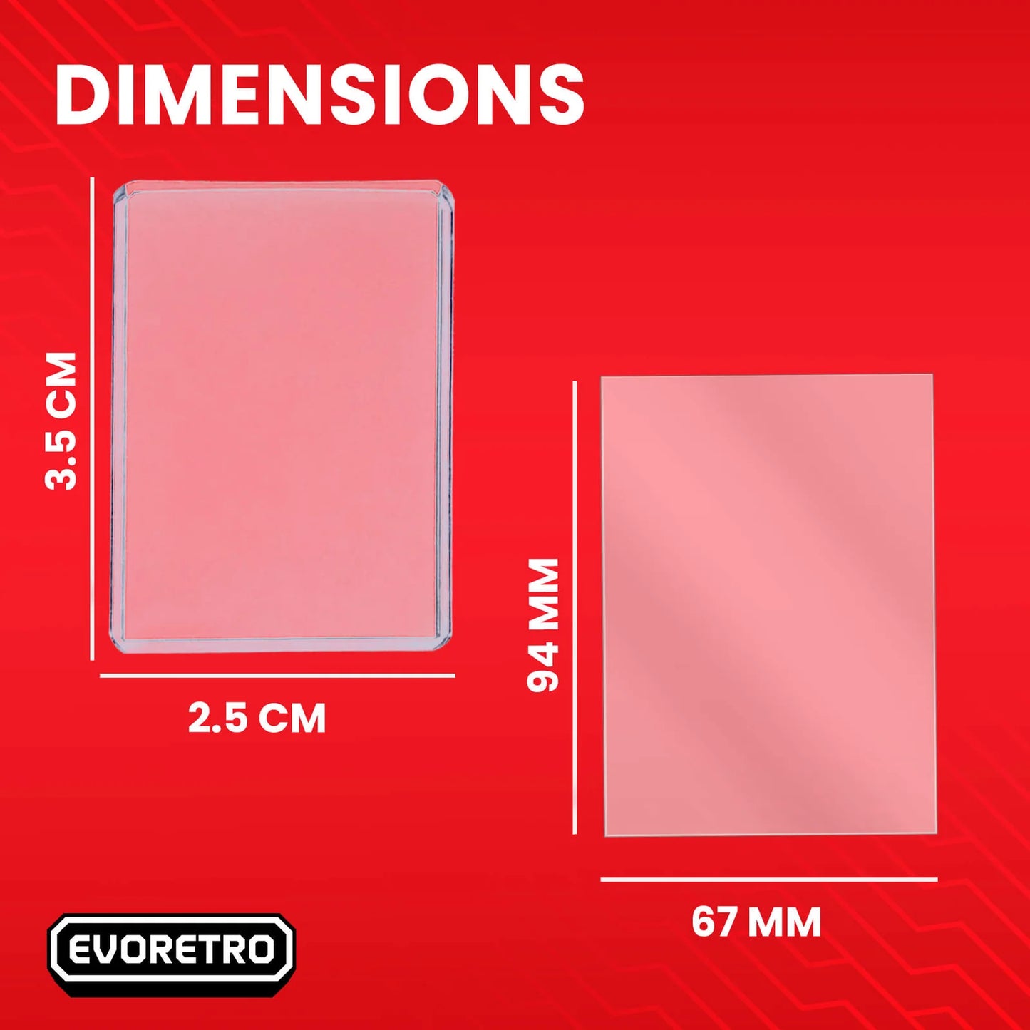 Toploaders et pochettes EVORETRO