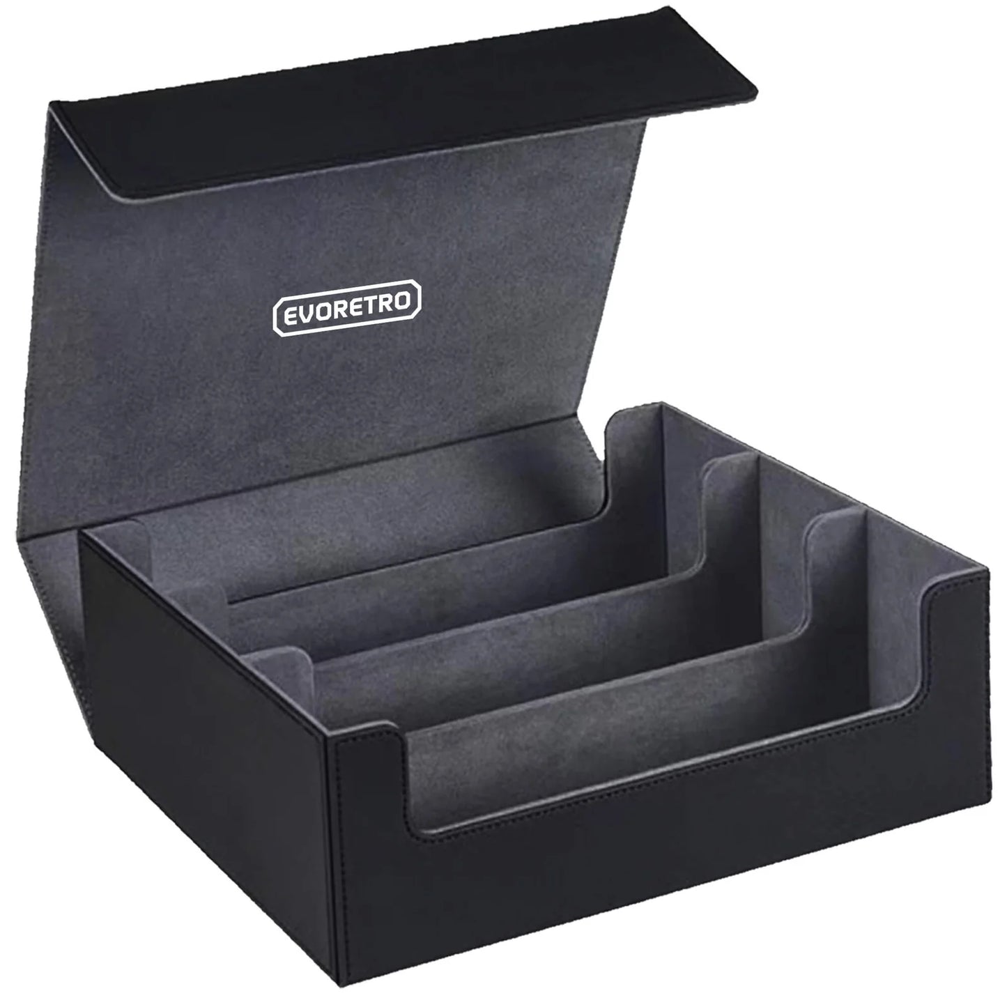 Boîte de rangement magnétique EVORETRO pour cartes de deck