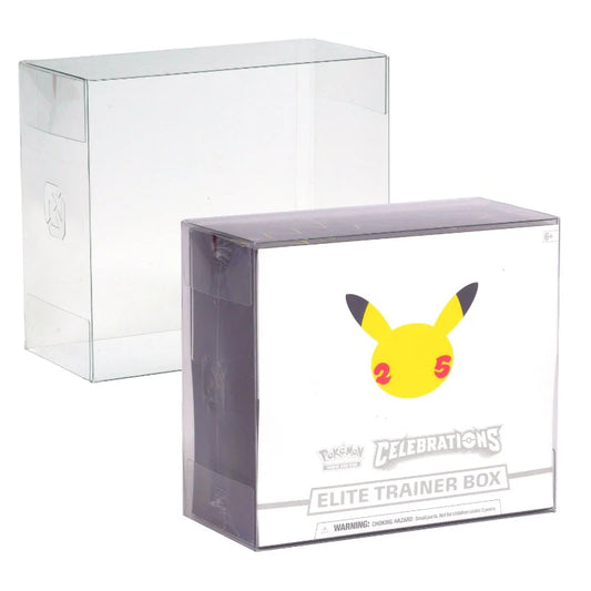 Protecteurs PET EVORETRO pour ETB Pokémon (5 Pack)
