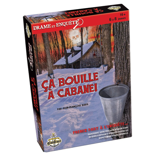 Drame et Enquête – Ça bouille à cabane! (FRENCH ONLY)