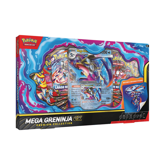 Pokémon Mega Greninja Ex Premium Collection Box