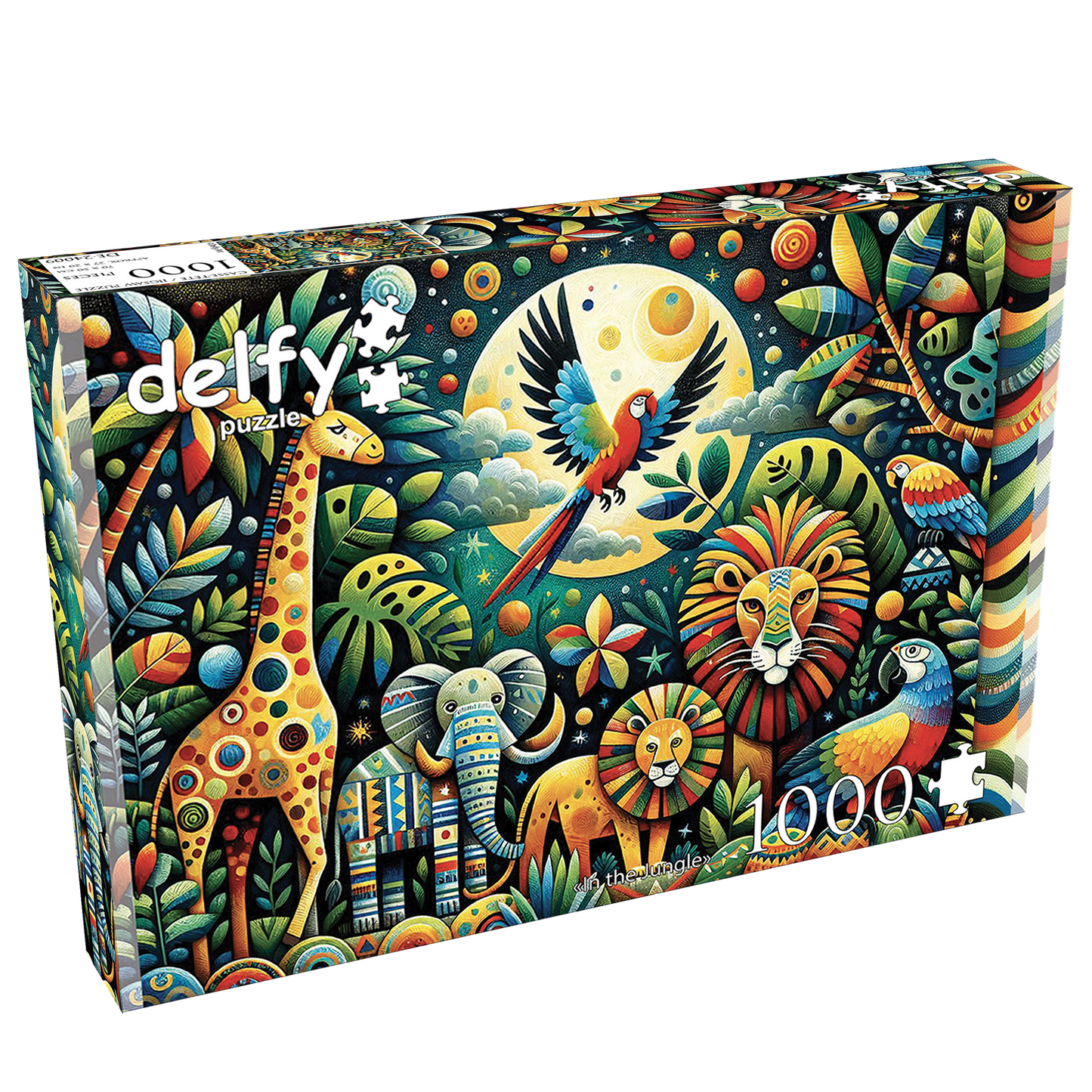 DELFY - IN THE JUNGLE, 1000 PCES