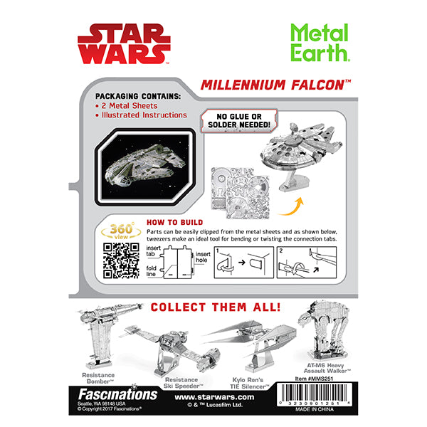 Metal Earth - STAR WARS - Millenium Falcon