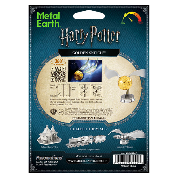 Metal Earth - HARRY POTTER - GOLDEN SNITCH