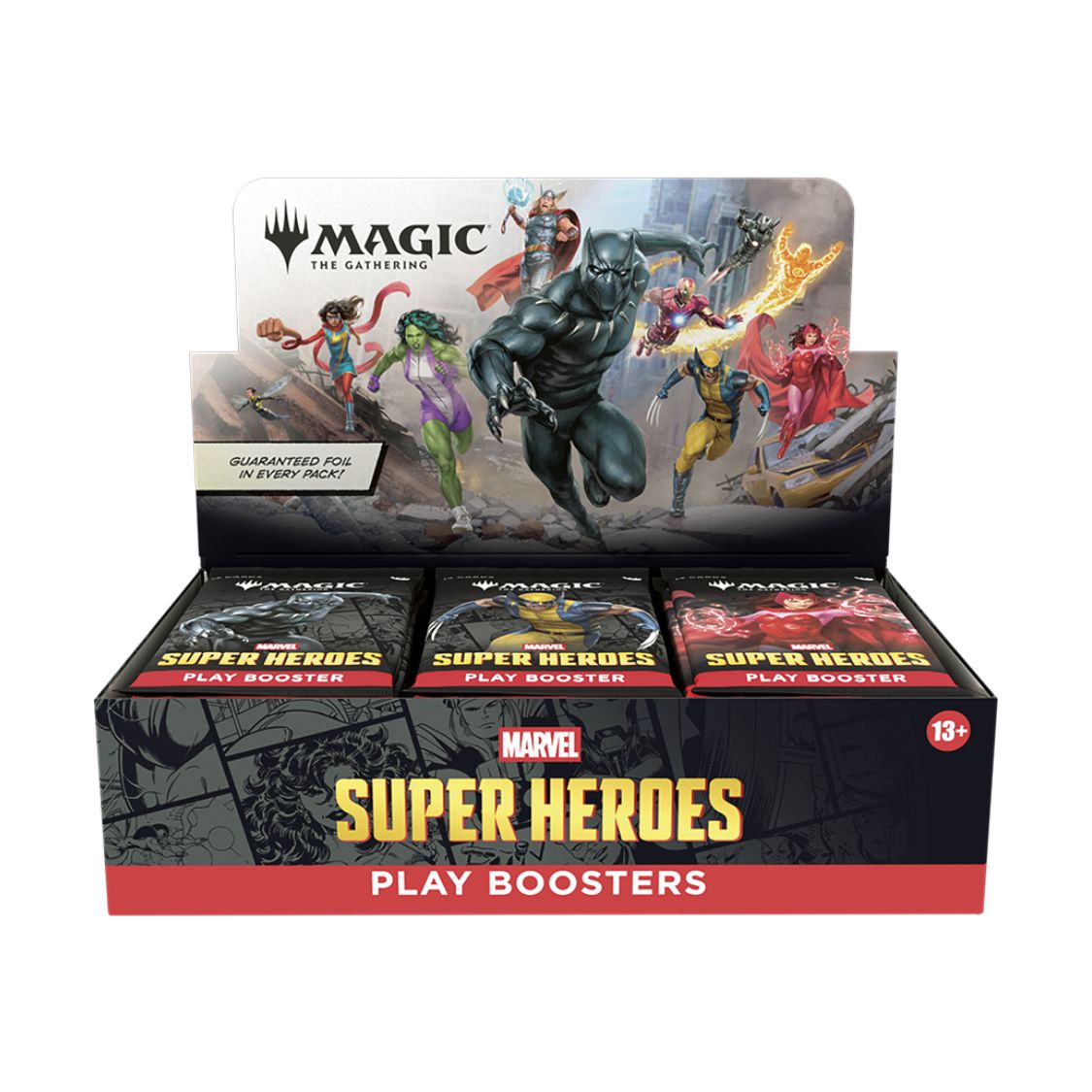 Magic The Gathering (MTG) - MARVEL SUPER HEROES PLAY BOOSTER
