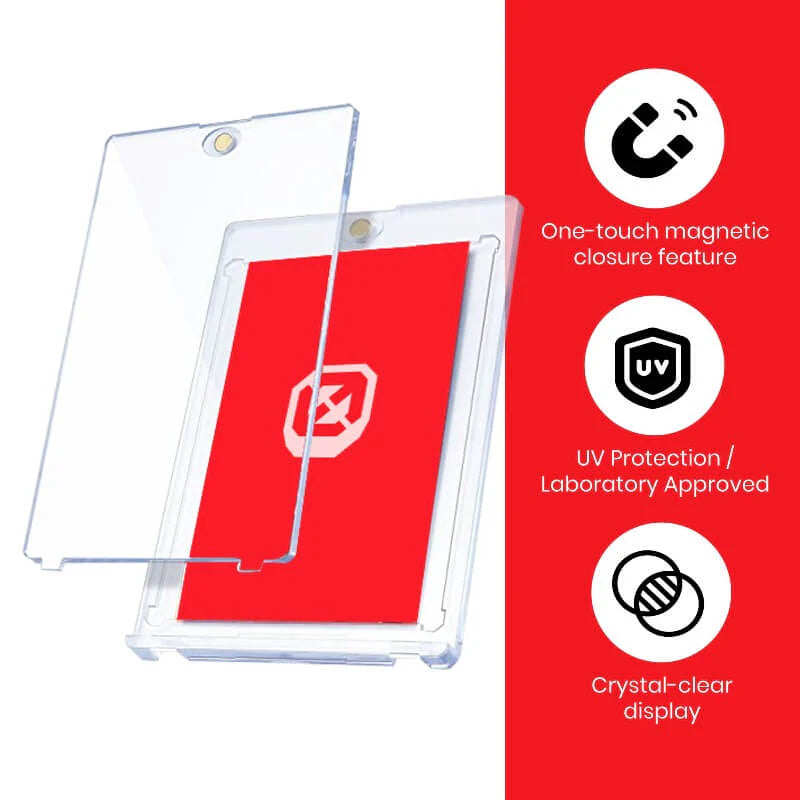 Boîtier magnétique One Touch EVORETRO 35 pt pour cartes à collectionner (Paquet de 10)