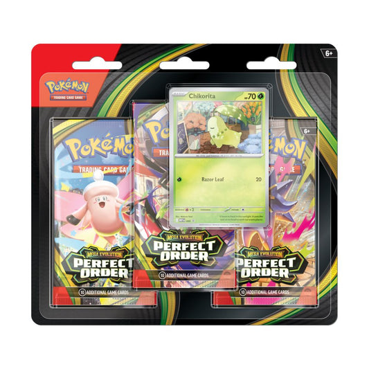 POKEMON ME03 PERFECT ORDER 3PK BLISTER
