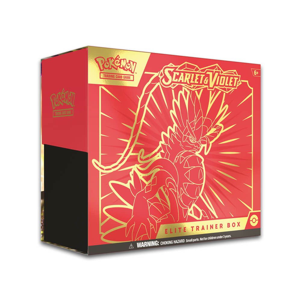 POKEMON SCARLET AND VIOLET ELITE TRAINER BOX