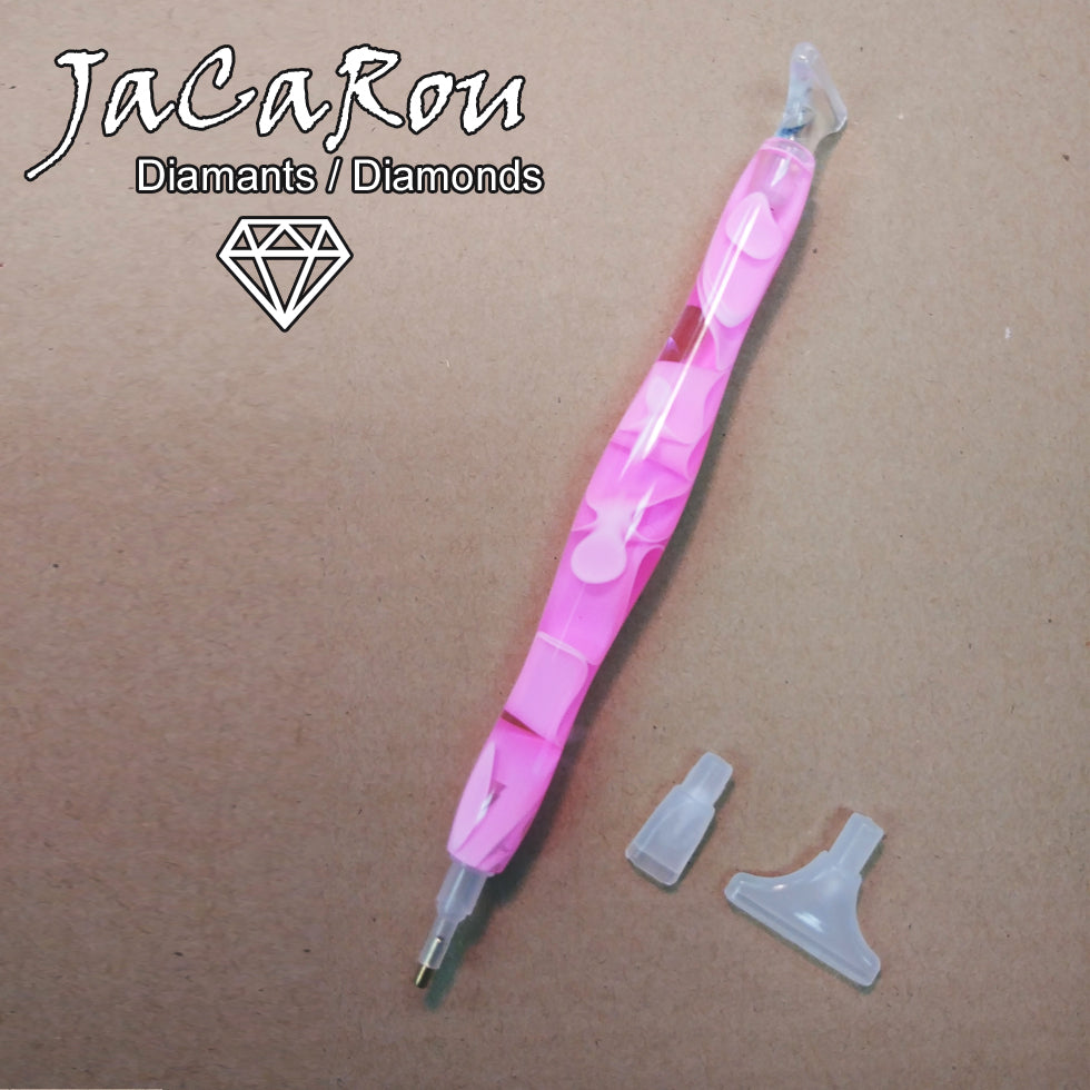 PINK ACRYLIC PEN - JaCaRou