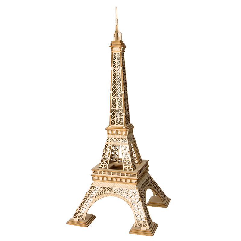 Rolife Eiffel Tower Model 3D Wooden Puzzle TG501